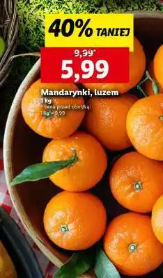 Lidl Mandarynki, luzem oferta