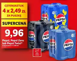 Lidl Pepsi, Pepsi Zero lub Pepsi Twist oferta