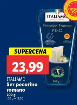 Lidl ITALIAMO Ser Pecorino Romano oferta