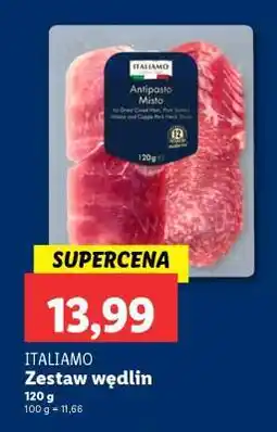 Lidl ITALIAMO Zestaw wędlin oferta