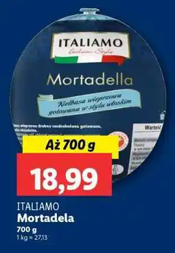 Lidl ITALIAMO Mortadela oferta