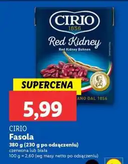 Lidl CIRIO Fasola oferta