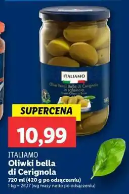 Lidl ITALIAMO Oliwki Bella di Cerignola oferta