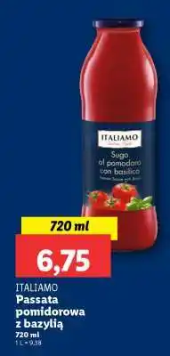Lidl ITALIAMO Passata pomidorowa z bazylią oferta
