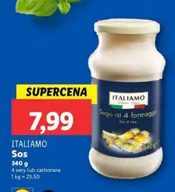 Lidl ITALIAMO Sos oferta
