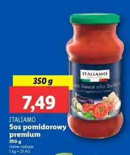 Lidl ITALIAMO Sos pomidorowy premium oferta