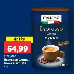 Lidl ITALIAMO Espresso Crema, kawa ziarnista oferta