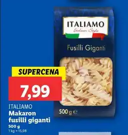 Lidl ITALIAMO Makaron fusilli giganti oferta