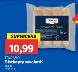 Lidl ITALIAMO Biszkopty savoiardi oferta