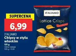 Lidl ITALIAMO Chipsy w stylu włoskim oferta