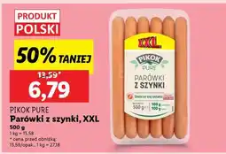 Lidl PIKOK PURE Parówki z szynki, XXL oferta