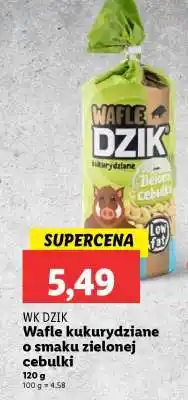 Lidl Wafle kukurydziane o smaku zielonej cebulki oferta