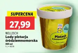 Lidl WILLISCH Lody pistacja śródziemnomorska oferta