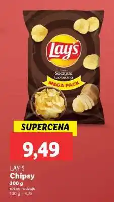Lidl LAY’S Chipsy oferta