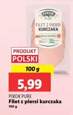 Lidl PIKOK PURE Filet z piersi kurczaka oferta