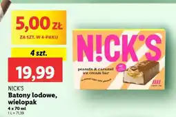 Lidl NICK'S Batony lodowe, wielopak oferta