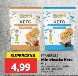 Lidl FRANK&OLI Miniciastka Keto oferta