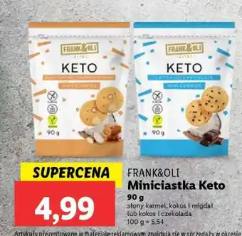 Lidl FRANK&OLI Miniciastka Keto oferta