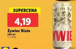 Lidl Żywiec Białe oferta
