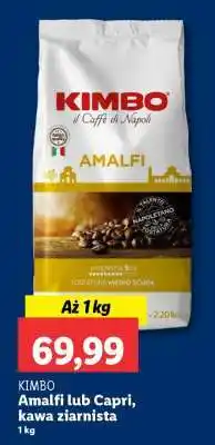 Lidl KIMBO Amalfi lub Capri, kawa ziarnista oferta