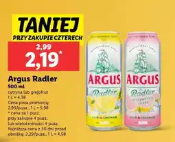 Lidl Argus Radler oferta