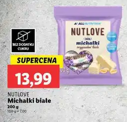 Lidl NUTLOVE Michałki białe oferta