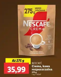 Lidl NESCAFÉ Crema, kawa rozpuszczalna oferta