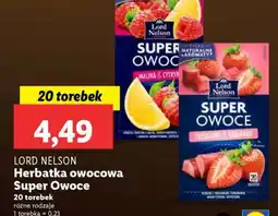 Lidl LORD NELSON Herbatka owocowa Super Owoce oferta