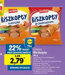 Lidl Sondey Biszkopty oferta