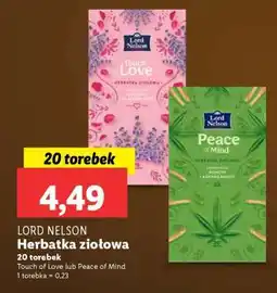 Lidl LORD NELSON Herbatka ziołowa oferta