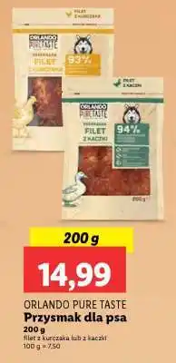 Lidl ORLANDO PURE TASTE Przysmak dla psa oferta