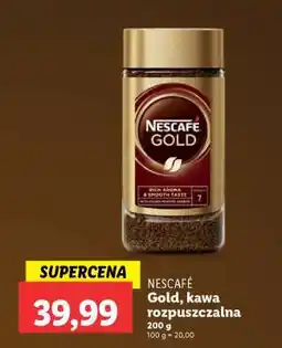 Lidl NESCAFÉ GOLD Kawa rozpuszczalna oferta