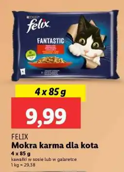 Lidl FELIX Mokra karma dla kota oferta