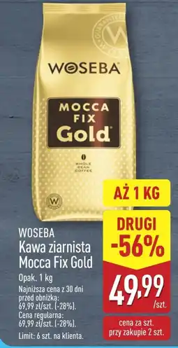 ALDI Kawa ziarnista Woseba oferta