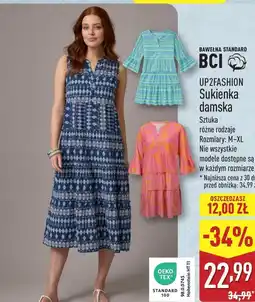ALDI Sukienka damska Up2Fashion oferta