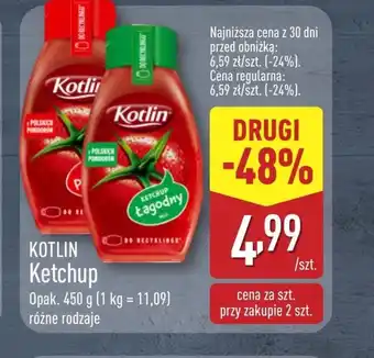 ALDI Ketchup Kotlin oferta