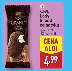 ALDI Lody Koral oferta
