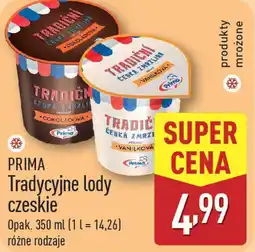 ALDI Tradycyjne lody czeskie oferta