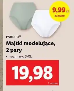 Lidl Majtki damskie modelujące s-xl Esmara oferta