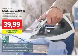 Lidl Żelazko parowe 1740 w Silvercrest oferta