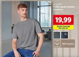 Lidl T-shirt męski Esmara oferta