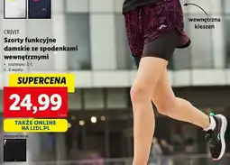 Lidl Szorty funkcyjne rozm. s-l Crivit oferta