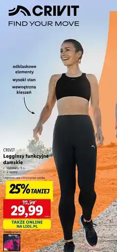Lidl Legginsy funkcyjne damskie s-l Crivit oferta