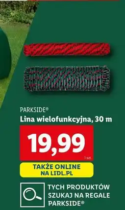 Lidl Lina uniwersalna 30 m 110 kg Parkside oferta
