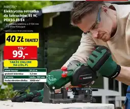 Lidl Ostrzałka do łańcuchów 85w Parkside oferta