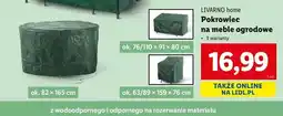 Lidl Pokrowiec na meble ogrodowe Livarno Home oferta