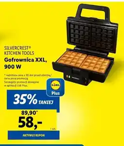 Lidl Gofrownica 900 w Silvercrest oferta