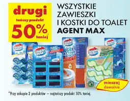Biedronka Zawieszki i kostki do toalet Agent Max oferta