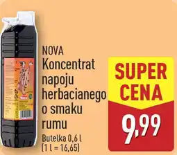 ALDI Koncentrat napoju herbacianego o smaku rumu oferta