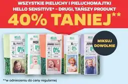 Netto Pieluchy i pieluchomajtki Hello Sensitive oferta